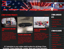 Tablet Screenshot of exotic-firearms.com